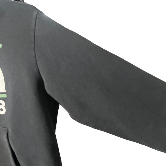 The North Face Logo Graphic Print Black Pullover Hoodie Men’s Size M - Picture 3 of 8